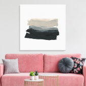 マインドフル1 – ニュートラルミニマル絵を描リスト キャンバスプリント (インサイチュ (リビング))