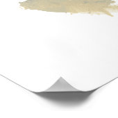 マインドフル2ミニマル抽象芸術ウォールアートプリント ポスター (角)