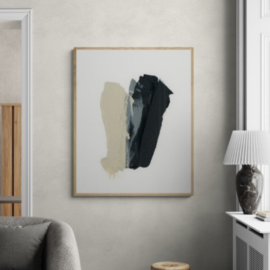 マインドフル2ミニマル抽象芸術キャンバスウォールアート キャンバスプリント