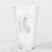 マインドフローヤースーパーショッピングファンタジーアートガラスカップ タンブラーグラス (裏面)