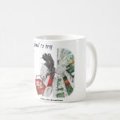 マインドフローヤースーパーマーケットファンタジーアートコーヒーマグ コーヒーマグカップ (正面右)