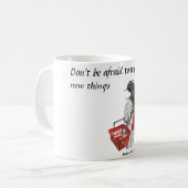 マインドフローヤースーパーマーケットファンタジーアートコーヒーマグ コーヒーマグカップ (正面左)