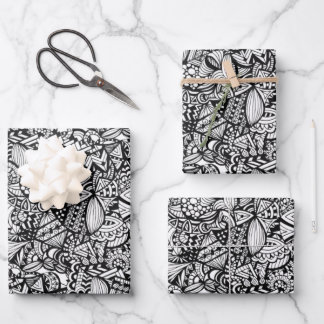 マインドメルパターンラッピング紙 ラッピングペーパーシート