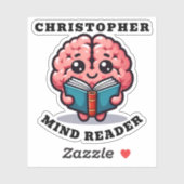 マインドリーおもしろいダープン（名前あり） シール (シート)