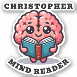 マインドリーおもしろいダープン（名前あり） シール