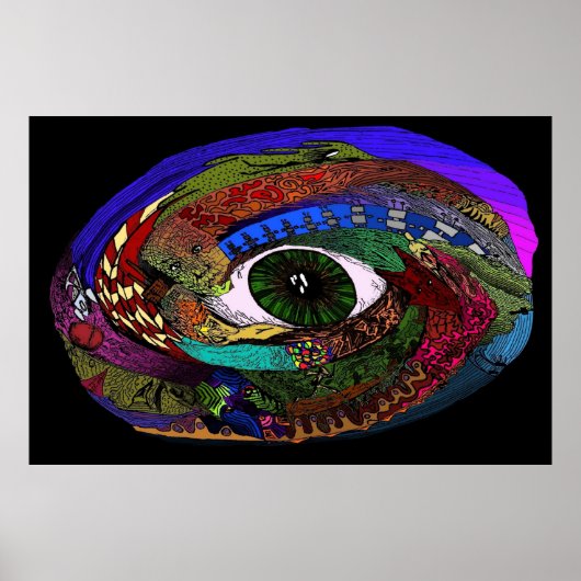 マインドワープ銀河系 ポスター (正面)