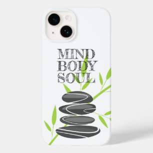 マインド体ソウル禅の小石スタックカッコいい Case-Mate iPhone 14ケース
