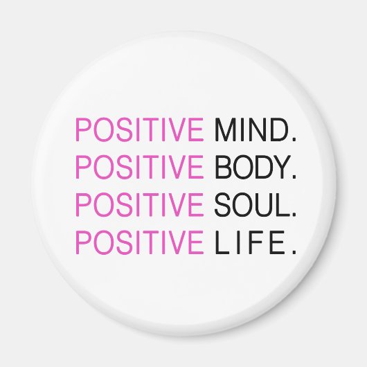 マインド前向き体ソウルライフ マグネット (正面)