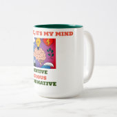 マインド15オズ。 ツートーンマグカップ (正面右)