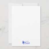 マインド エディション: コスモス セーブ・ザ・デート 招待状 (裏面)