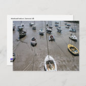 マインヘッド港, サマセット, イギリス ポストカード (正面/裏面)