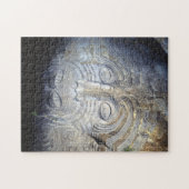 マインベイレイクタウポでマオリロック彫刻 ジグソーパズル (横)