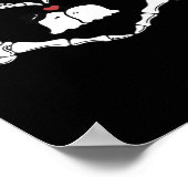 マイン、バレンタインデークラシック – スケルトンハンズ聞く ポスター (角)