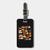 マイ不気味先生時代ハロウィン ラゲッジタグ (正面縦)