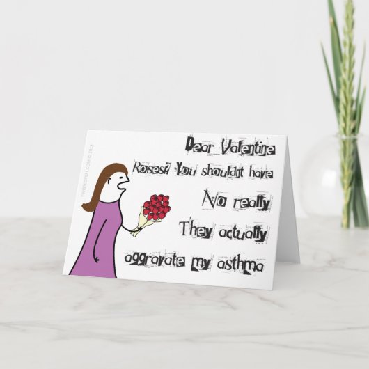 マイ予測できなバレンタイン シーズンカード (正面)