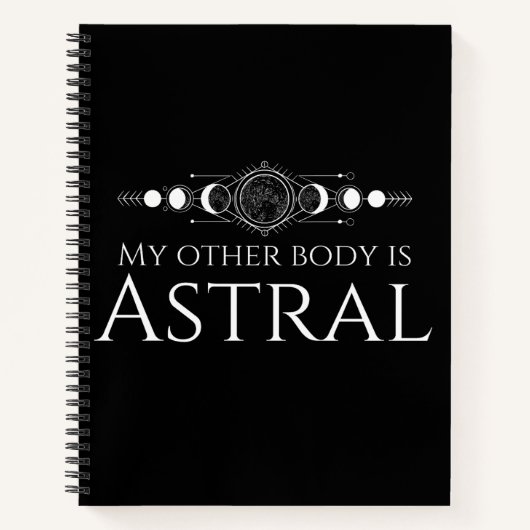 マイ他の体はアストラル ノートブック (正面)