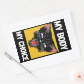 マイ体マイチョイスシール 長方形シール (封筒)