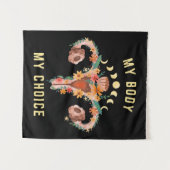 マイ体マイチョイスフェミニスト タペストリー (正面(横))