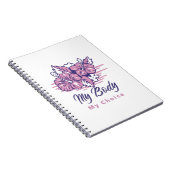 マイ体マイチョイスレットフローライラストレーション ノートブック (右側)