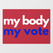 マイ体マイ投票Roevember ウィンドウサイン (シート)