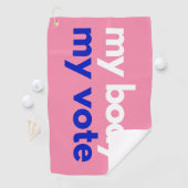 マイ体マイ投票Roevember ゴルフタオル (インサイチュ)