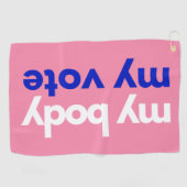 マイ体マイ投票Roevember ゴルフタオル (横)