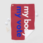 マイ体マイ投票Roevember ゴルフタオル (インサイチュ)