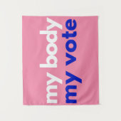 マイ体マイ投票Roevember タペストリー (正面)
