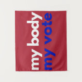 マイ体マイ投票Roevember タペストリー (正面)