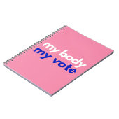マイ体マイ投票Roevember ノートブック (左側)