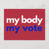 マイ体マイ投票Roevember ポストカード (正面)