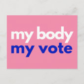 マイ体マイ投票Roevember ポストカード (正面)