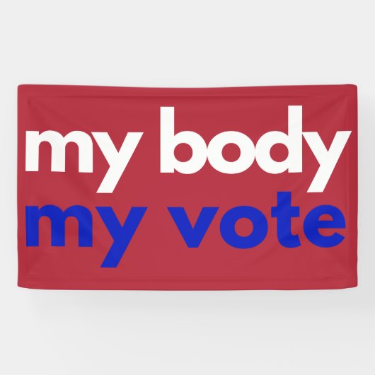 マイ体マイ投票Roevember 横断幕 (横)