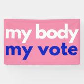 マイ体マイ投票Roevember 横断幕 (横)