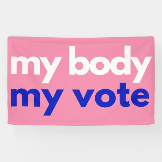 マイ体マイ投票Roevember 横断幕 (横)