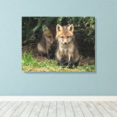 マイ兄弟姉妹 キャンバスプリント (インサイチュ (ウッドフロア))