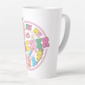 マイ先生時代お洒落お祝い カフェラテマグ (右アングル)