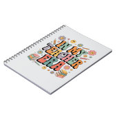 マイ先生時代 – Groovy 70のレトロ ノートブック (左側)