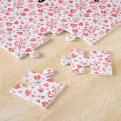 マイ全体のハート ジグソーパズル (側面)