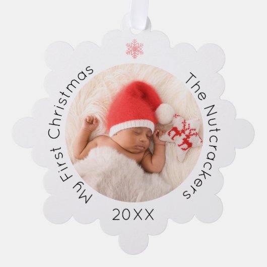 マイ初めてのクリスマスくるみ割り オーナメントカード (正面)