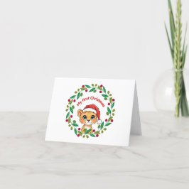 マイ初めてのクリスマスオーナメント サンキューカード