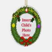 マイ初めてのクリスマスオーナメント セラミックオーナメント (右)