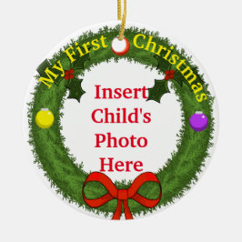 マイ初めてのクリスマスオーナメント セラミックオーナメント