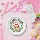 マイ初めてのクリスマスオーナメント ペーパープレート (パーティー)