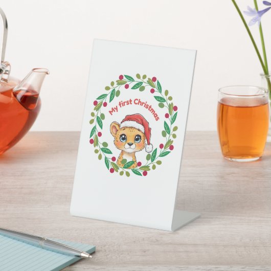 マイ初めてのクリスマスオーナメント 台座サイン (インサイチュ)