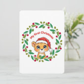 マイ初めてのクリスマスオーナメント 招待状 (スタンド正面)