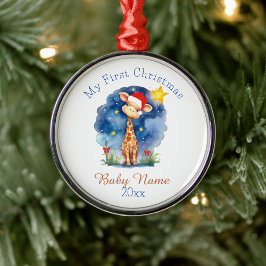 マイ初めてのクリスマスキリン名前をカスタムするキープサケ メタルオーナメント