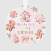 マイ初めてのクリスマスクッキーキープサケ オーナメント (正面)