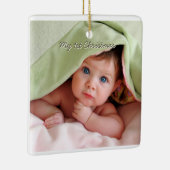 マイ初めてのクリスマスタイニーフォトオーナメント セラミックオーナメント (右)