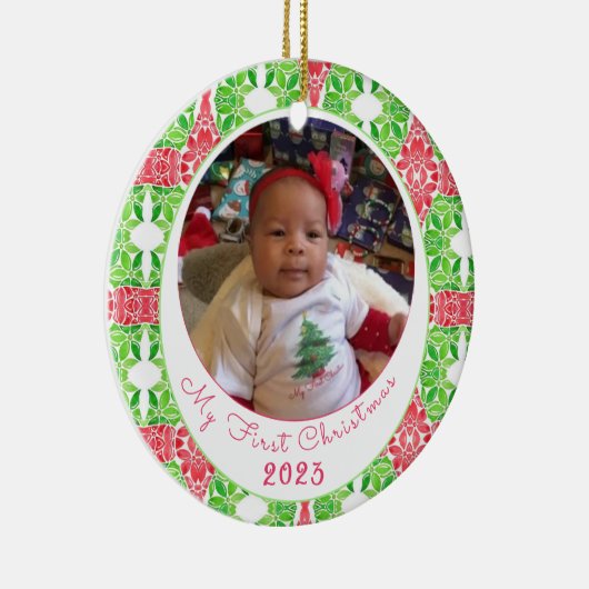 マイ初めてのクリスマスツリーオーナメント セラミックオーナメント (右)